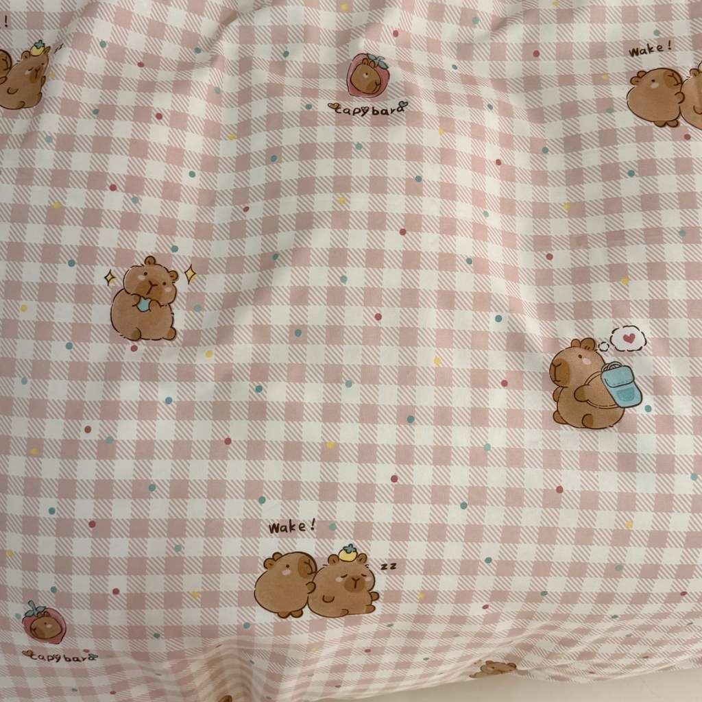 Bộ 4 món chăn ga ôm 100% cotton hàng sẵn kho, size đầy đủ, mềm mại thân da, dùng 4 mùa, thoáng khí, giặt máy không phai màu