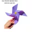 YOLOGO 10 Cái / bộ Cối Xay Gió Hành Lang Vòm, Có Dây Dây Màu Nguyên Chất Đầy Màu Sắc 4 Lá Pinwheels, Nhựa Có Dây Thép Dây Nhiều Màu Sắc Cối Xay Gió Sân Và Sân Vườn