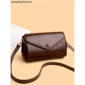 Thu Đông 2025 Phong Cách Mới Thời Trang Đơn Giản Túi Messenger Màu Trơn Phù Hợp Với Độc Đáo Niche Organ Túi Sang Trọng Một-