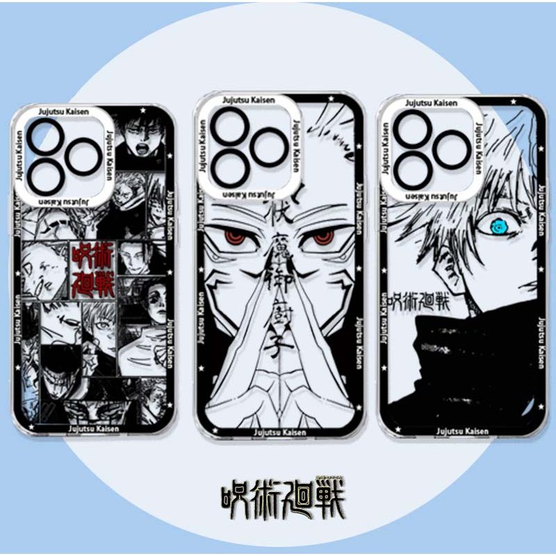 Ốp Lưng Nhân Vật Anime Jujutsu Kaisen Cho Samsung Galaxy A02 A21S A11 A13 A10 A10S A31 A71 A55 A51 A30 A20 A24 Vỏ Mềm Trong Suốt