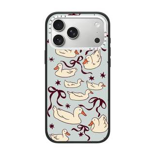 CASECASE X Bowtie Vịt Ốp Lưng Máy Ảnh Trắng Vòng Phiên Bản Mờ Đen Cứng Hút Từ Tính Tác Động Dành Cho Apple IPhone 13 14 15 16 17 Pro Max Air Plus Có Hộp