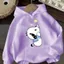 Pochacco Hoạt Hình Dễ Thương Trẻ Em Áo Dài Tay Áo Trang Phục Thường Ngày Top