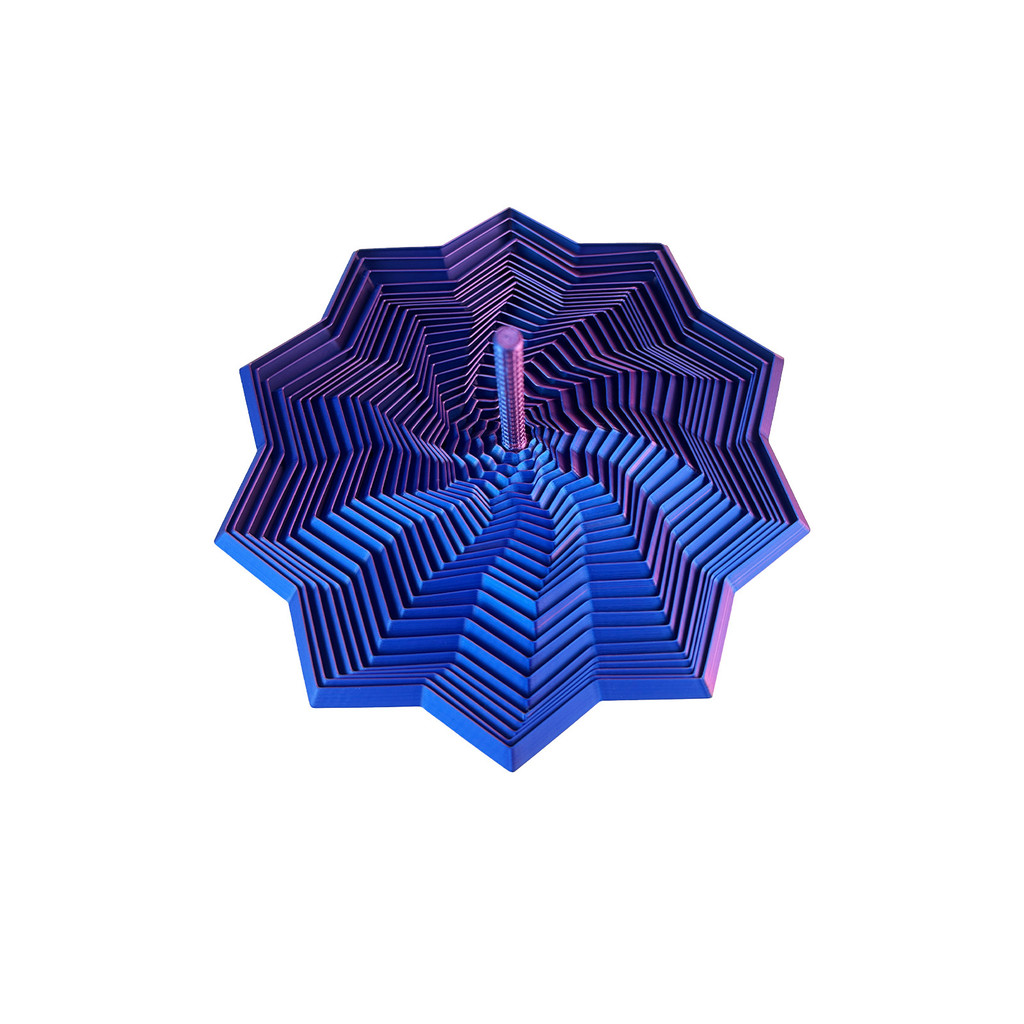 Đồ Chơi Xoay Tay Hình Tháp in 3D, Đồ chơi in 3D, Đồ chơi Fidget / Giải nén, Xoắn ốc, Mở rộng / Xoáy