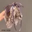 PYCOU Kẹp Đuôi Ngựa, Kẹp Vuốt Tóc Voan, Thanh Lịch Nơ Hạt Cá Mập Kẹp Tua Rua Hoa Hairgrips Nữ Cô Gái