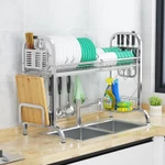 Kệ Đựng Chén Bát Đặt Bồn Rửa, Kệ Gia Vị Treo Tường Inox Cao Cấp [ 009 013 015...] , chuyên đồ nội thất cho gia đình — ảnh 4