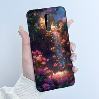 Dành Cho Nokia 3.2 4.2 Ốp Lưng Sang Trọng Dễ Thương Tình Yêu Thỏ Ngộ nghĩnh Màu Đen Mềm Silicon Bảo Vệ Ốp lưng Nokia3.2 Nokia4.2 Ốp Lưng