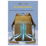 🏕️ Ba Lô Chiến Thuật 50L Vải Oxford | Kháng Mài Chống Thấm, Nhiều Ngăn Chia Lưu, Dùng 3 Dạng (Đôi Vai/Đơn Vai/Chịu Tay), Dành Cho Leo Núi, Cắm Trại & Lênh Lạc — ảnh 4
