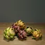 SHUPUN Rau và Trái Cây Giả, Trang Trí Nhà Bếp DIY Lớn Nhân Tạo Artichoke, Chất Lượng Cao Handmade Giả Artichokes Nhà