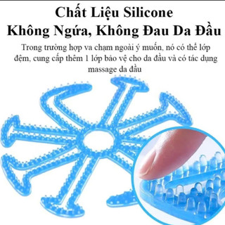 LÓT MŨ CHỐNG XẸP TÓC BẰNG SILICONE MỀM MẠI GIÚP ĐỘI MŨ THOẢI MÁI KHÔNG NGỨA KHÔNG ĐAU DA ĐẦU