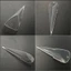 EBINLANDS 140 Chiếc Dual Nail Forms, Full Cover Hawk Shape Gel Nail Molds, Acrylic Thời Trang Có Thể Tái Sử Dụng Móng Vuốt Rồng Đầu Móng Tay Nữ