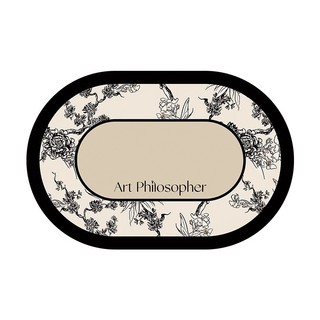 Old Branch Manor Retro Phong Cách Trung Hoa Mới Placemat Chống Thấm Nước Chống Dầu Rửa Không Cách Nhiệt Món Ăn Coaster Phương Tây Placema