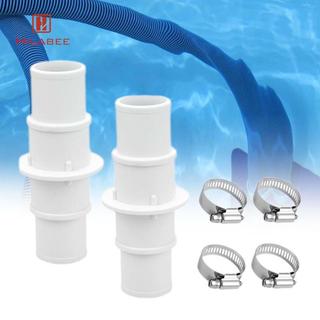 Đầu nối ống bể bơi Hilabee - Chuyển đổi 1-1/4" và 1-1/2" - Linh kiện chuyên nghiệp, dễ dàng lắp đặt
