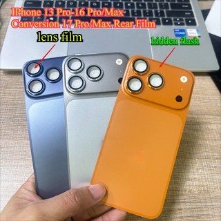 Miếng Dán Bảo Vệ Ống Kính Sapphire Với Độ Phủ Toàn Diện Của Phim Phía Sau Đèn Flash Cho IPhone 13/14/15/16 Pro Max Nâng Cấp Tức Thì Lên Giao Diện 17 Pro Max