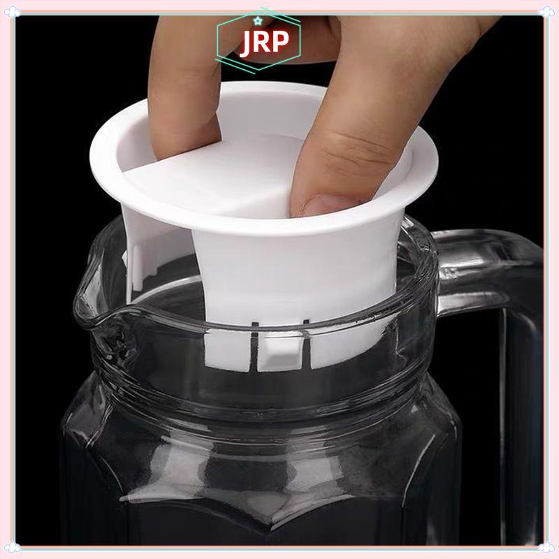 JRP 1 / 2 Chiếc Nắp Nước Thủy Tinh Carafe Nhựa Có Nút Chặn Chống Bụi Chống Bắn Chai Phích Cắm Mũ Chống Rò Rỉ Cho Bình Bistro JRP