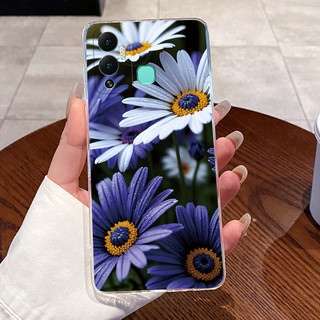 Ốp Cho infinix Hot 12 Play X6816C 12Play X6816 Hot 12i X665B Vỏ Điện Thoại Thẩm Mỹ Sang Trọng Dễ Thương Thoáng Mát Bé Trai Bé Gái Trong Suốt