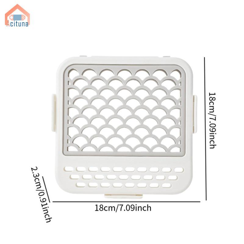 Giỏ Máy Rửa Chén Acutuna Lưới Đa Năng Thoát Nước Silicon Thay Thế Chống Tràn Cho Các Bộ Phận Nhỏ Dung Tích Cao Cho Dĩa Chai Phần