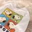 Áo Tròn Cổ, Dễ Thoải, Mùa Hè, Thanh Toán Nhận Hàng, Dễ Phối, In Chó Con, 100% Cotton, Trai Bé