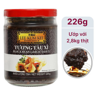 Tương Tàu Xì LEE KUM KEE Black Bean Garlic Sauce Lọ 226g Thơm Ngon Đậm Vị