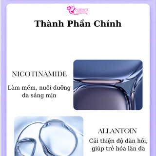 Combo 10 Mặt Nạ Mặt Dưỡng Trắng Da Cải Thiện Sắc Tố Da Giúp Da Sáng, Đều Màu, Dưỡng Ẩm Cho Da Săn Chắc Mịn Màng