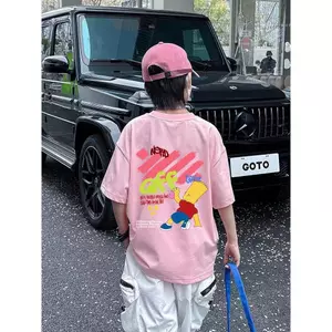 Thương dễ thiết kế chất thun mùa hè graffiti Kanak, Dáng rộng, Áo nguyên, Baju, In.