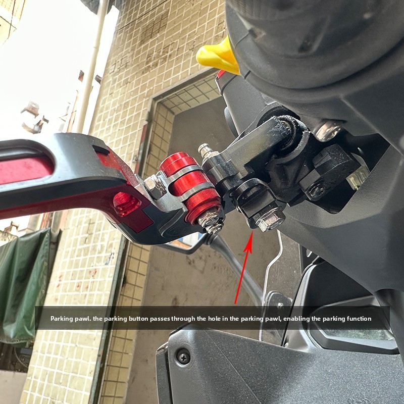Dành Cho Xe HONDA ADV350 Gấp Đỗ Xe Phanh Đòn Bẩy Phanh Tay Chống Quay Lưng Ramp Đòn Bẩy Phanh CNC Nhôm Sửa Đổi Phụ Kiện