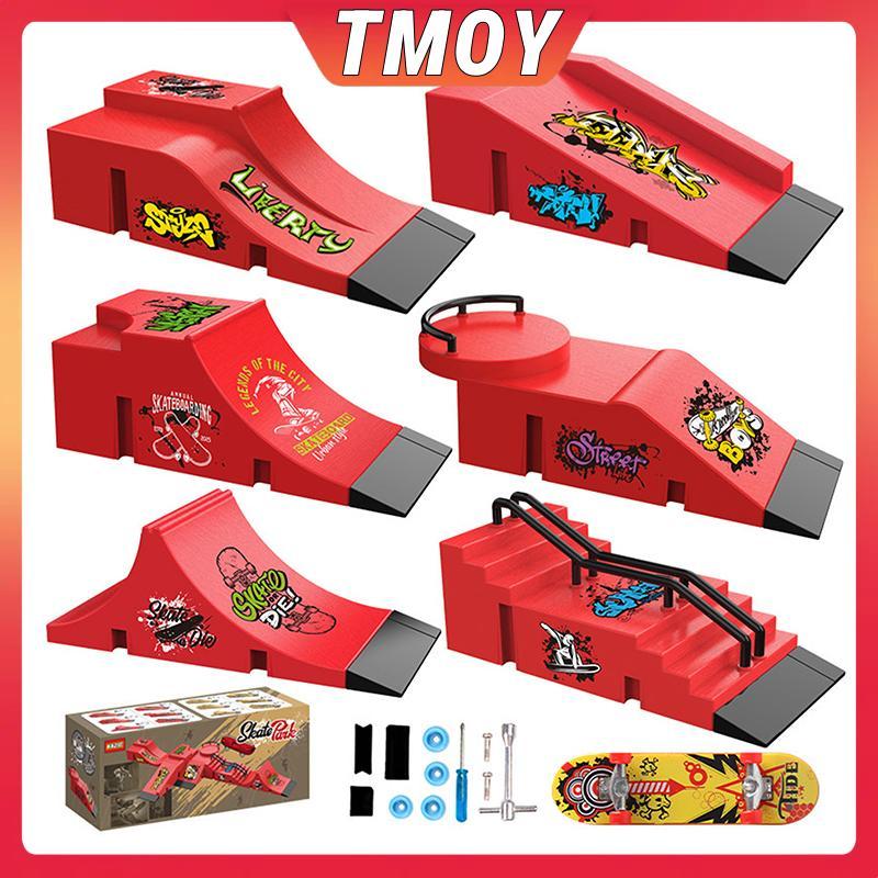 TMOY - Bộ Mini Ván Trượt Ngón Tay Cho Trẻ Em, Đồ Chơi Thể Thao và Quà Tặng Độc Đáo