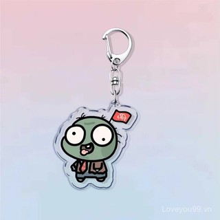 Móc khóa trò chơi điện tử Pvz cho túi phụ kiện thời trang game thủ Plants Garden Warfare, móc khóa trang sức hoa hướn
