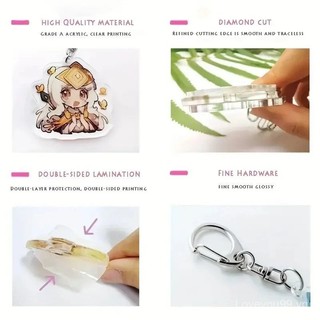 Móc khóa trò chơi điện tử Pvz cho túi phụ kiện thời trang game thủ Plants Garden Warfare, móc khóa trang sức hoa hướn