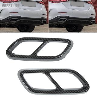 VBESTLIFE Thay thế nắp sau ống giảm thanh cho C?Class W206 2021 Up (Đen bóng)