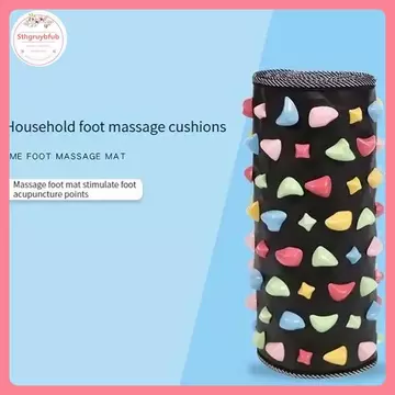 Thảm massage chân STHB Phản xạ Đi bộ bằng đá Đường bộ Massage chân Thảm bấm huyệt để bấm huyệt Rels cho người cao tuổi ngồi dài Sinh viên và nhân viên văn phòng VN