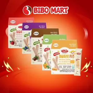 Bánh Ăn Dặm Bánh Cuộn Canxi Bebest Phát Triển Xương Khớp Cho Bé Trên 8 Tháng Tuổi - Bibomart