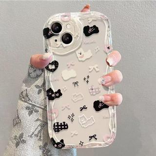 Ốp Lưng Chấm Bi Cho VIVO V60E V60 V50 V30 V29 Lite V50E V30E V40 V27 Pro V21E V27E Y75 Y55 Y78 Y33 Vỏ Điện Thoại Hoạt Hình Chó Con Doodle