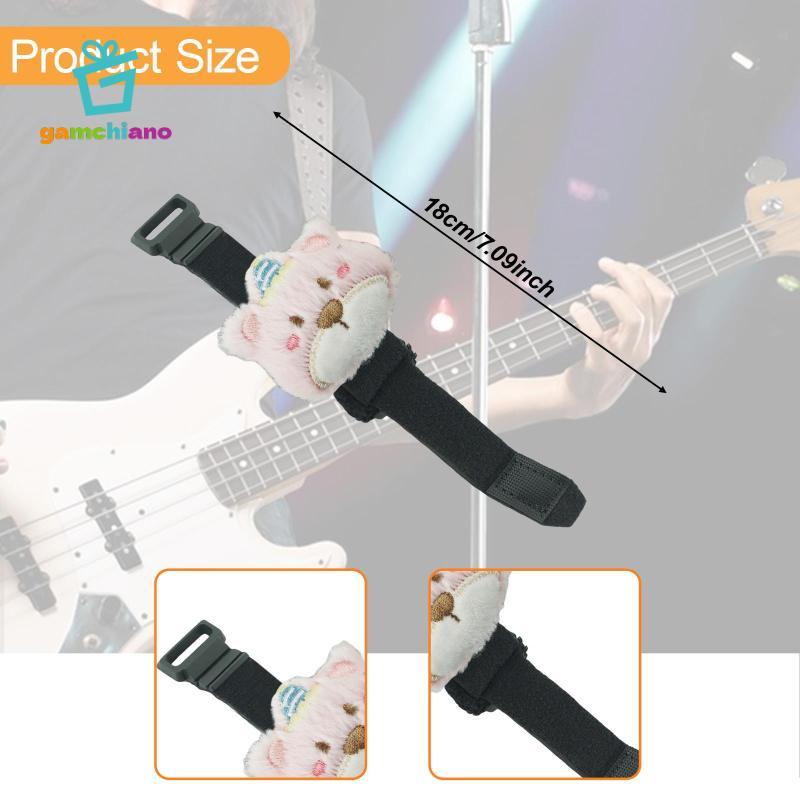 Polyester Bass Dây Đàn Guitar Giảm Chấn Có Thể Điều Chỉnh Fretwraps Tắt Tiếng Cho Đàn Guitar Điện Kiểm Soát Và Bảo Vệ Âm Thanh