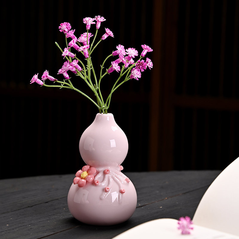 Tay Mạ Gốm Mini Bình Trang Trí Truyền Thống Handmade Thủy Canh Hoa Nhánh Hoa Sắp Xếp Hoa Trang Trí Quà Tặng Sáng Tạo ADTB
