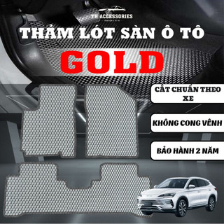 Thảm lót sàn ô tô BYD Sealion 6 TH Accessories Full bộ có Cốp cao su cao cấp chống thấm chống trượt