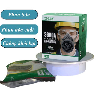 【COD】Mặt nạ phòng độc 3700 có độ bền cao, dễ dàng vệ sinh và bảo quản, là khoản đầu tư thiết thực cho an toàn lao động.