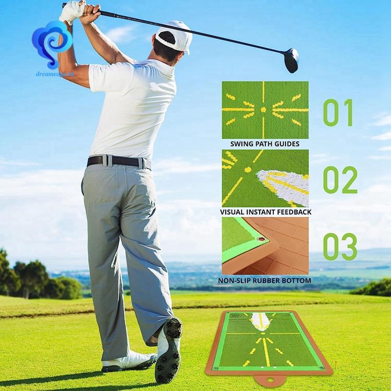 Thảm tập golf cao cấp, hỗ trợ huấn luyện chuyên nghiệp, sử dụng trong nhà hoặc ngoài trời