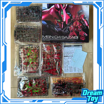STAR rg sazabi msn04 mô hình bộ tỷ lệ 1 / 144 Bộ mô hình sazabi Lắp ráp mô hình ngôi sao