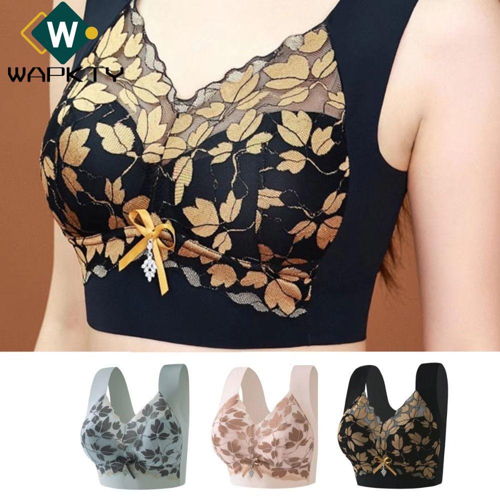 Áo Ngực Ren Không Dây Thoáng Khí, Phù Hợp Plus Size