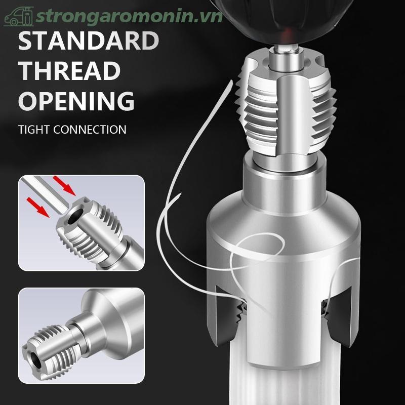 ST Ống Công Cụ Cắt Sợi Tích Hợp Ống Bên Trong & Bên Ngoài Dụng Cụ Ren Máy Khoan Điện Tương Thích Ống PVC Ren Bộ ST