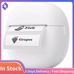 Máy in nhãn dán, Máy tạo nhãn dán nhiệt di động, Máy tạo nhãn Bluetooth Mini
