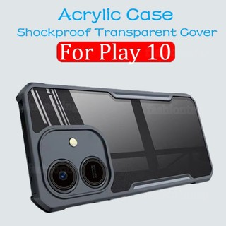 Dành Cho Honor Play10 Vỏ Cho Honor Play 10 Play10 HonorPlay10 ELA-LX3 2026 Ốp Lưng TPU Trong Suốt Acrylic Vỏ Điện Thoại Giáp Chống Sốc Ốp Lưng