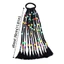 DARON Trẻ Em Tóc Giả Bím, Dây Buộc Tóc Bện Trẻ Em Co Giãn Dễ Thương, Tóc Dây Cao Su Tự Nhiên 30cm Tóc Giả Đính Hạt Đuôi Ngựa Sử Dụng Hàng Ngày
