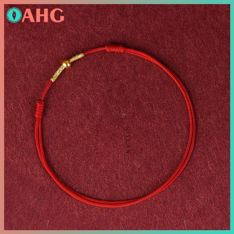 THÊM Thời Trang Handmade Vòng Tay Dây Đỏ Luy Lắc Tay Nam Nữ Người Yêu Bạn Thân Nhất Luy Vòng Tay Vòng Chân Kích Thước Điều Chỉnh BSS