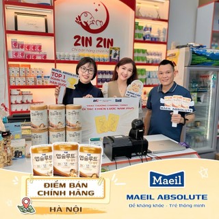 Sữa bột công thức Maeil Absolute giúp hỗ trợ tiêu hóa, phát triển trí não cho trẻ - Lon 400g/800g