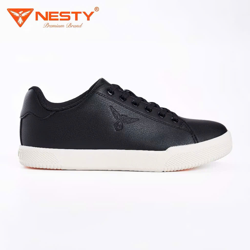 [NE70] NESTY Classic – Giày Sneaker Nam Nữ Basic Đen Trắng | Đế Êm Nhẹ, Dễ Phối Mọi Outfit