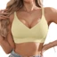 Exhila Linh Hoạt Push Up Bralette Nylon Blend Vải Bảo Vệ Toàn Diện Áo Ngực Cổ Chữ V Quần Lót Cho Tập Luyện Và Phòng Chờ