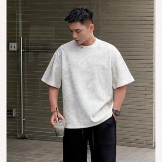 Áo thun nam GKSSS tay ngắn thương hiệu hợp thời trang Hàn Quốc cao cấp cảm giác bầu trời đầy sao trung tính