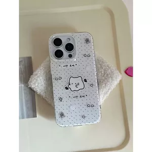 Wave Dot Kitten Spectre cho 16 trường hợp iPhone 17Air Double Layer 14 13 11Pro