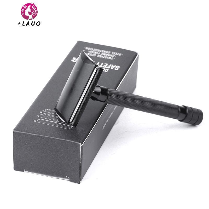 Springevenstar Classic Mens Cạo râu Dao cạo râu an toàn có thể điều chỉnh với bàn chải nhỏ & de Springevenstar